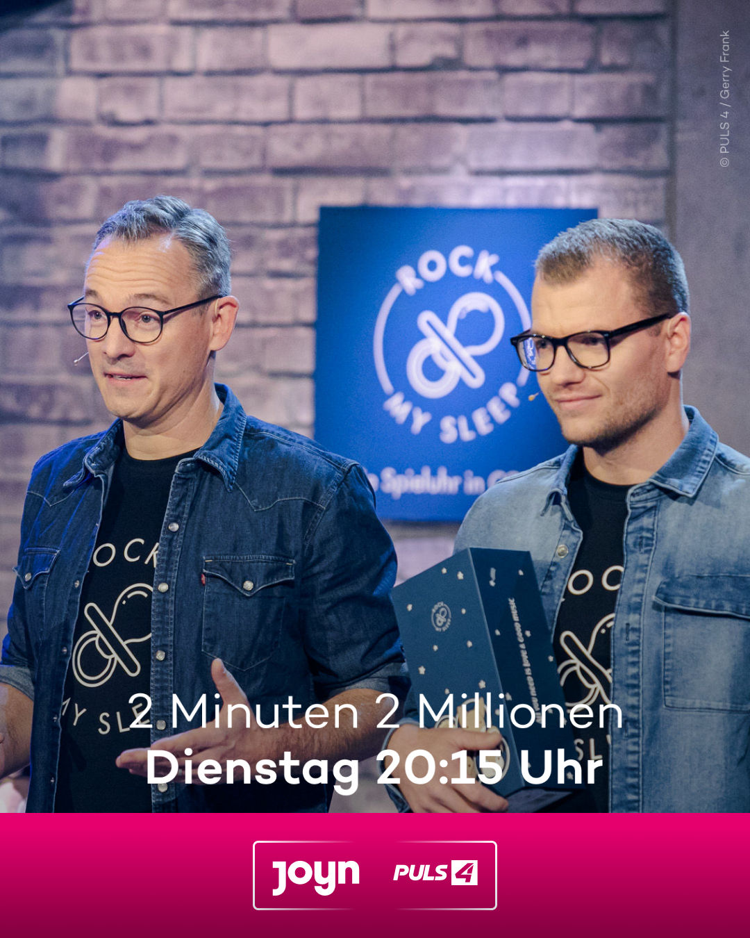 Wir rocken im Fernsehen bei 2 Minuten 2 Millionen!