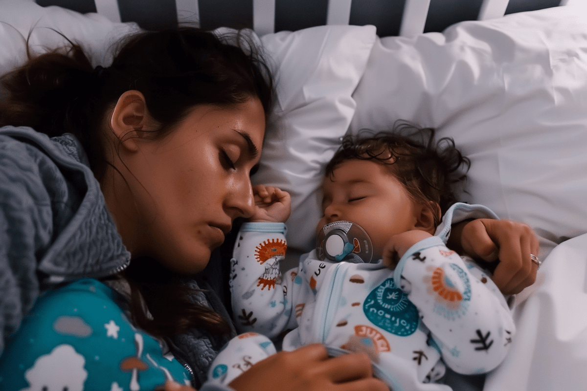 Baby schläft nicht alleine: Sanfte Wege zum eigenen Bett