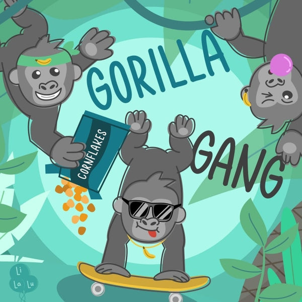 Lila Luftikus - Gorilla Gang (Kinderlied)