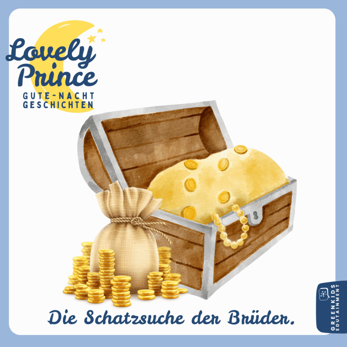 Die Schatzsuche der Brüder (Gute-Nacht-Geschichte)