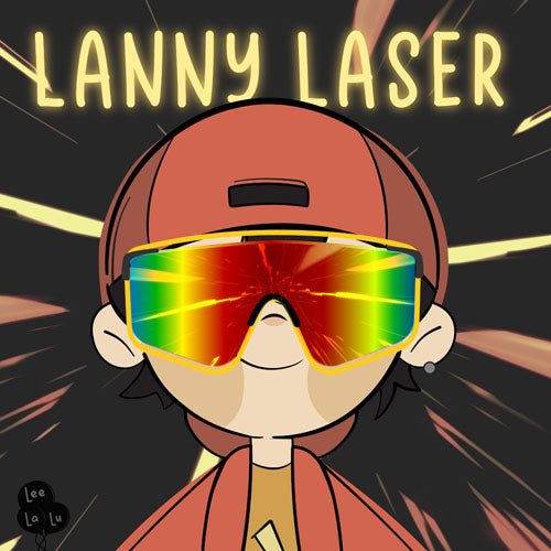 Lila Luftikus - Lanny Laser (Kinderlied, Englisch)