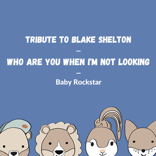 Blake Shelton - Who Are You When I'm Not Looking (Cover)