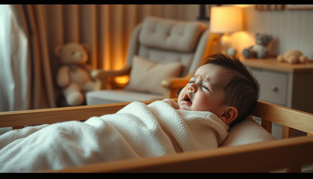 Baby wacht nachts auf und schreit