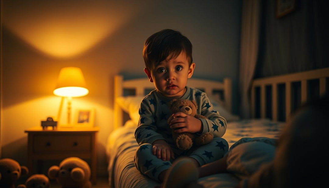 Angst im Dunkeln Kleinkind