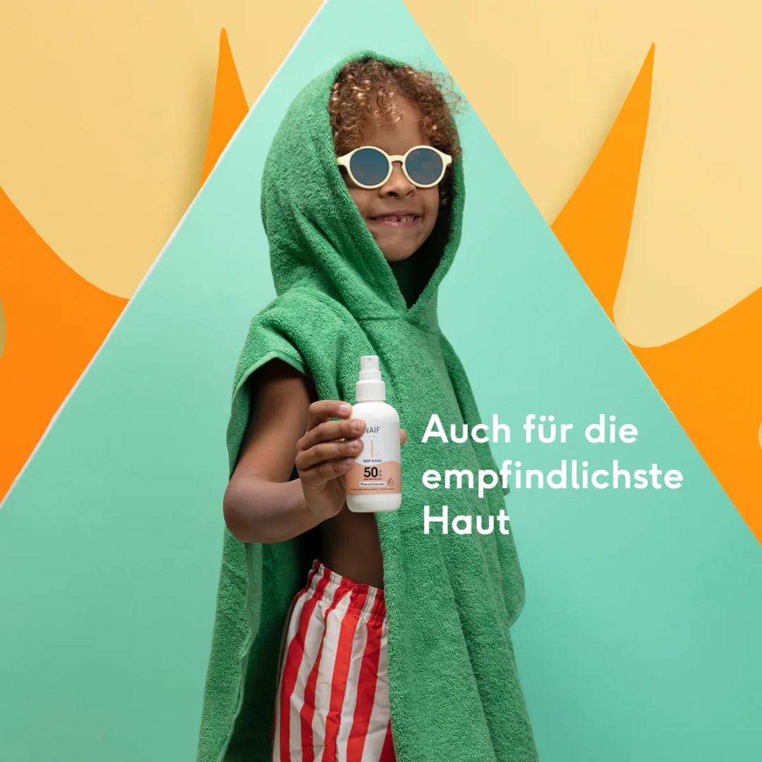 Mineralisches Sonnenspray Baby & Kind, LSF 50, 0% Parfüm (100 ml)