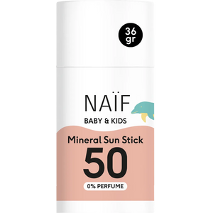 Mineralischer Sonnenstick Baby & Kind, LSF 50, 0% Parfüm (36 g)