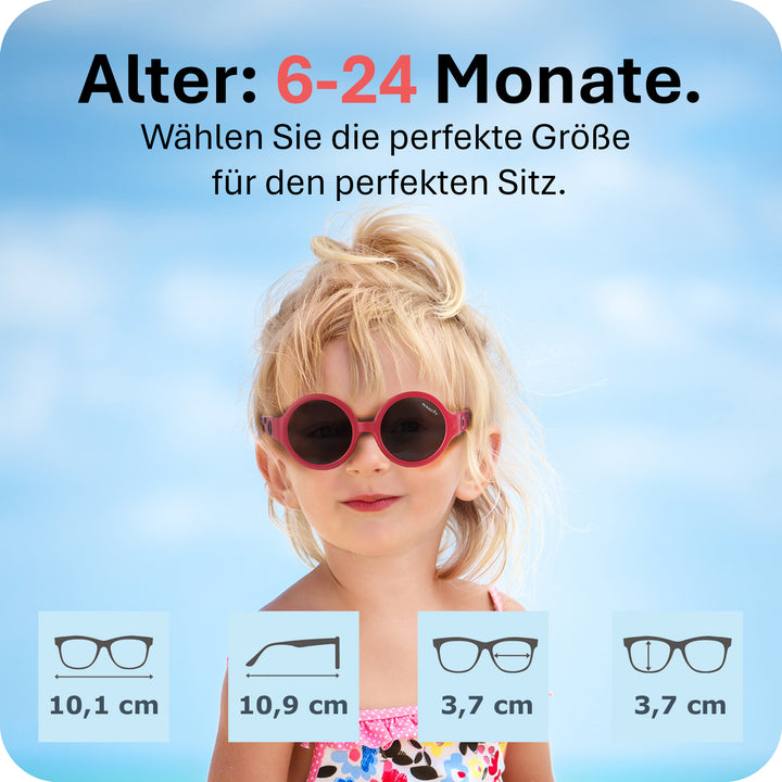 Sonnenbrille: The Hippie L – (3 bis 5 Jahre)