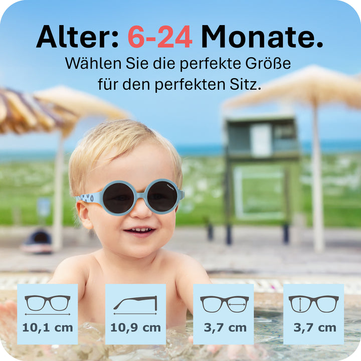 Sonnenbrille: The Hippie L – (3 bis 5 Jahre)