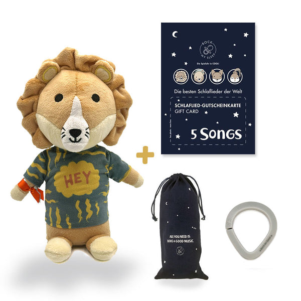 Schlaf-Gut-Set: Eddie der Löwe