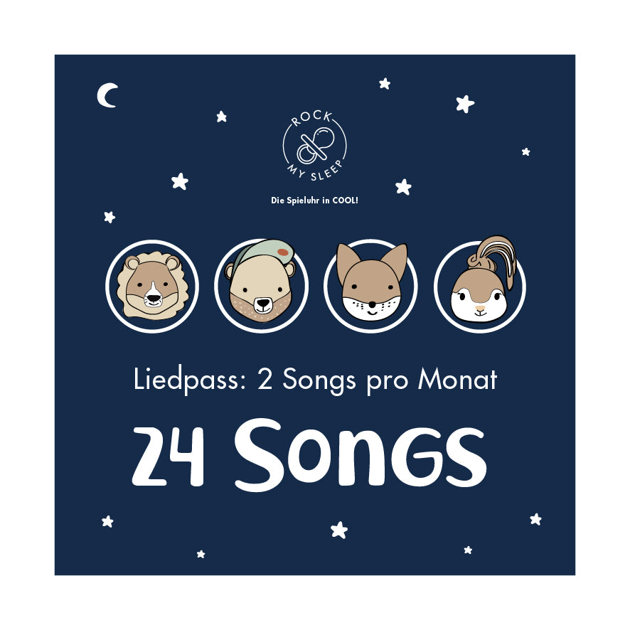 Liedpass: 24 Songs (12 Monate)