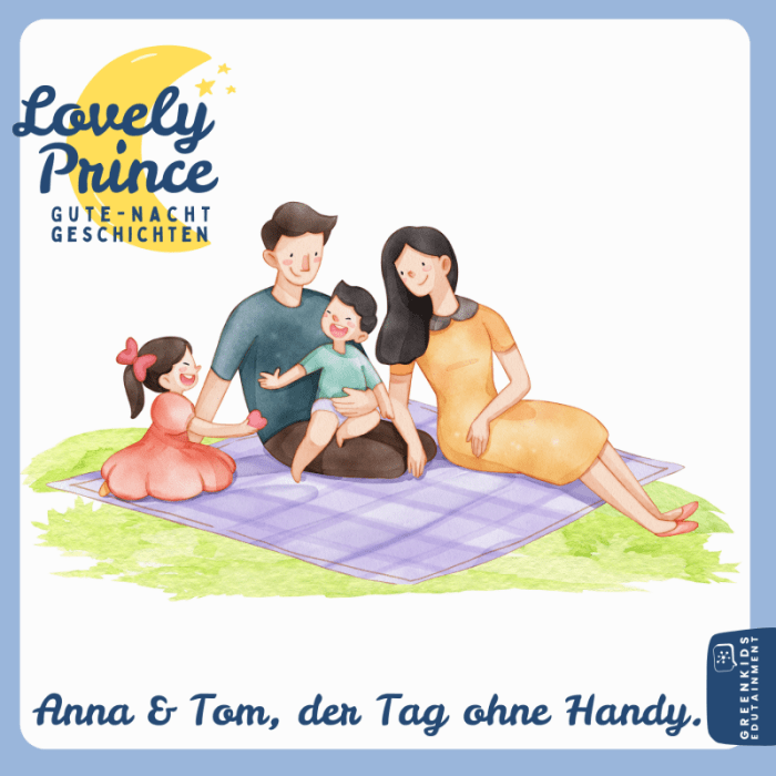 Anna und Tom, der Tag ohne Handy (Gute-Nacht-Geschichte)