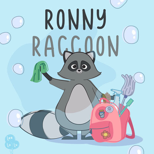 Lila Luftikus - Ronny Racoon (Kinderlied, Englisch)