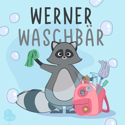 Lila Luftikus - Werner Waschbär (Kinderlied)