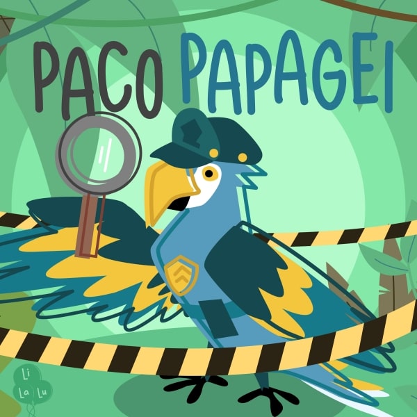 Lila Luftikus - Paco Papagei, perfektes Team (Kinderlied)