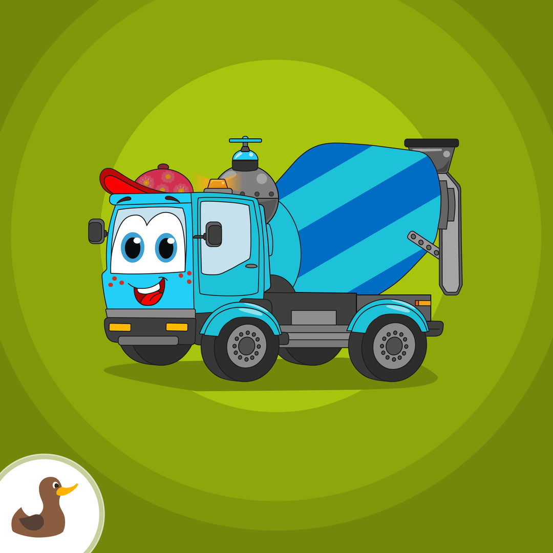 Sing Kinderlieder - Billy Betonmischer (Drehen und mischen)