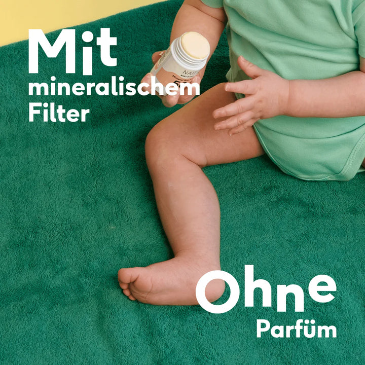 Mineralischer Sonnenstick Baby & Kind, LSF 50, 0% Parfüm (36 g)