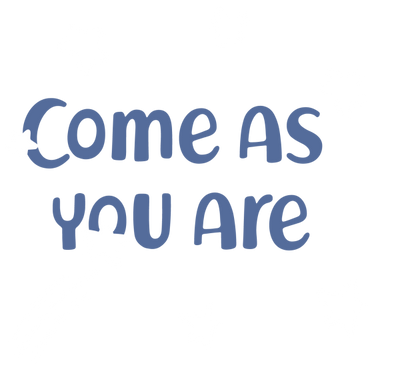 Lätzchen "Come As You Are"