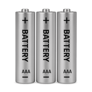 3er Set AAA-Batterien