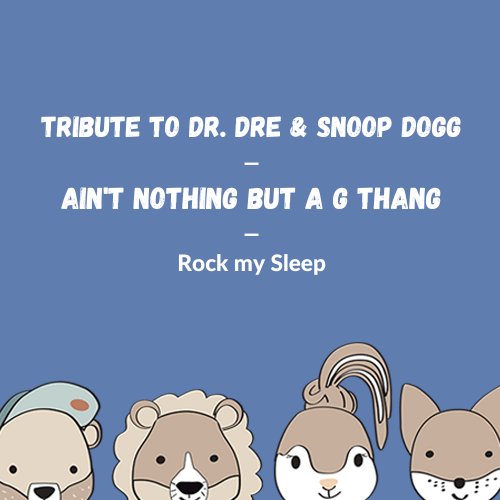 Dr. Dre & Snoop Dogg - Ain't Nothing But A G Thang für die Spieluhr