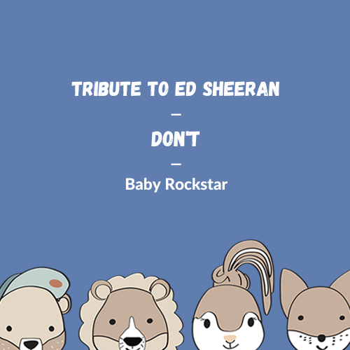 Ed Sheeran - Don't für die Spieluhr