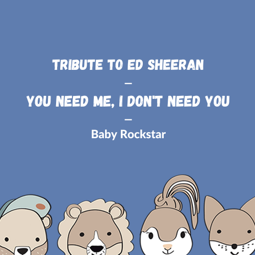 Ed Sheeran - You Need Me, I Don't Need You für die Spieluhr