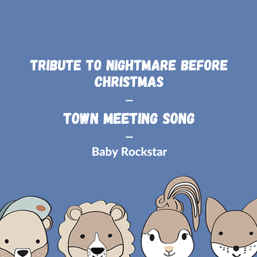 Nightmare Before Christmas - Town Meeting Song für die Spieluhr