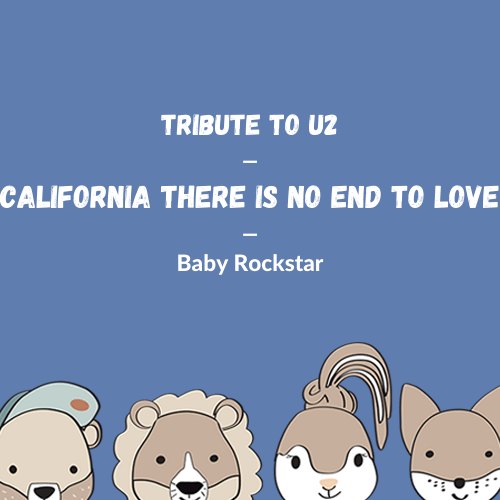 U2 - California There Is No End To Love (Cover)