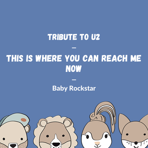 U2 - This Is Where You Can Reach Me Now für die Spieluhr