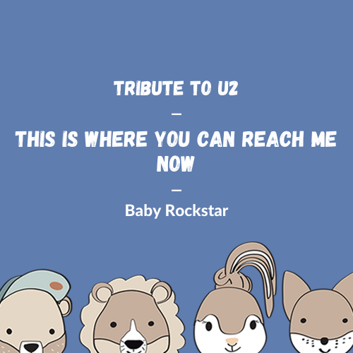 U2 - This Is Where You Can Reach Me Now (Cover)